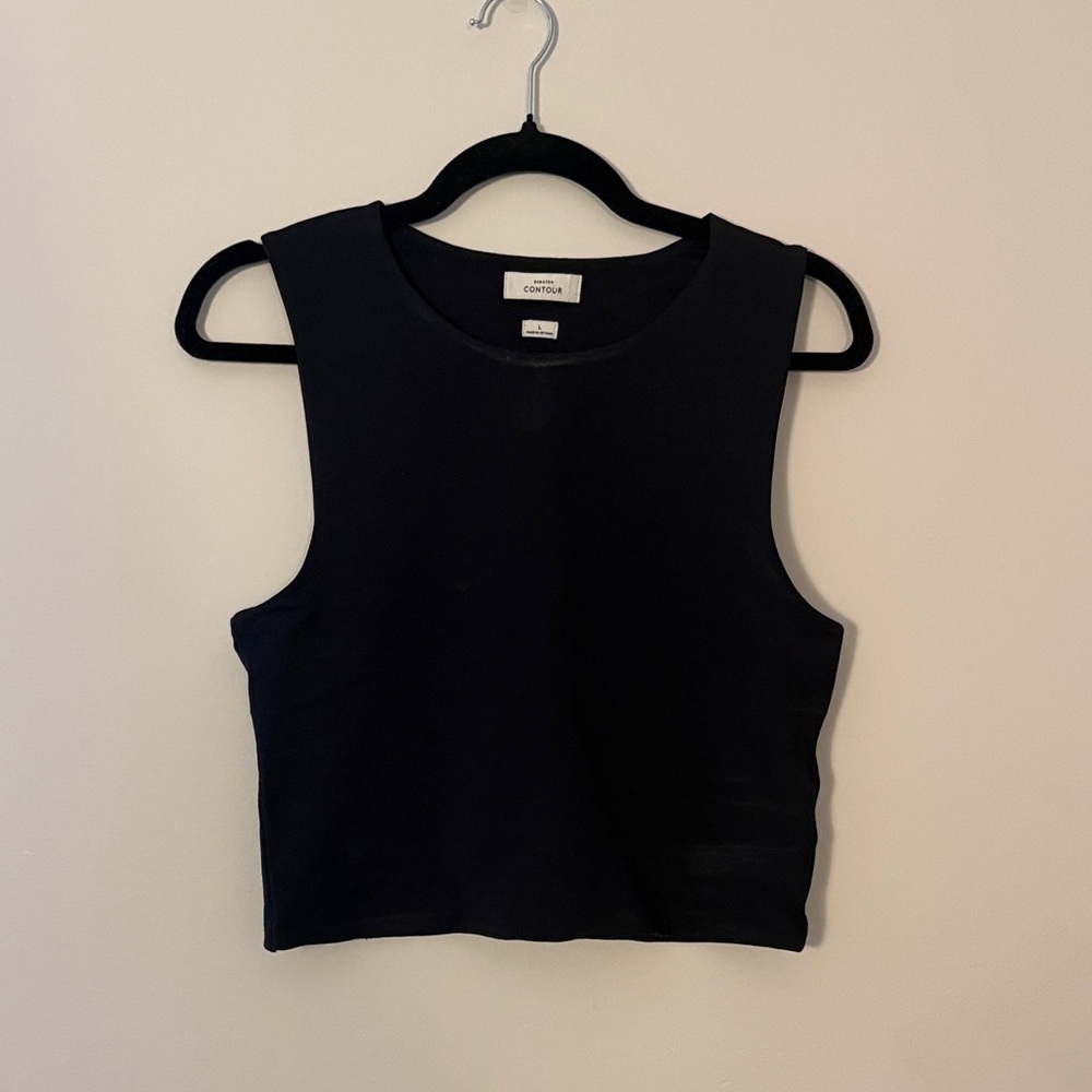 Babaton Black Crop Top